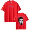 New Album Graphic Tshirt of Rapper Milo J La Vida Era Mas Corta for SpringSummer 2026fashion Hiphop Cotton Shortsleeved Top