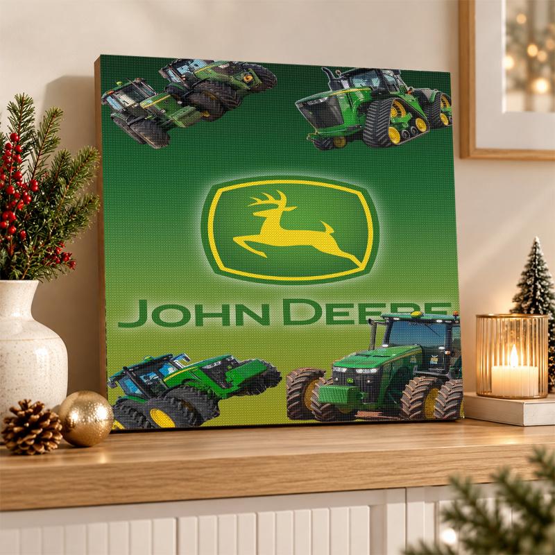 John Deere Diamond Painting Kit 5D Full Drill DIY Diamond Mosaic Wall Art Home Decor