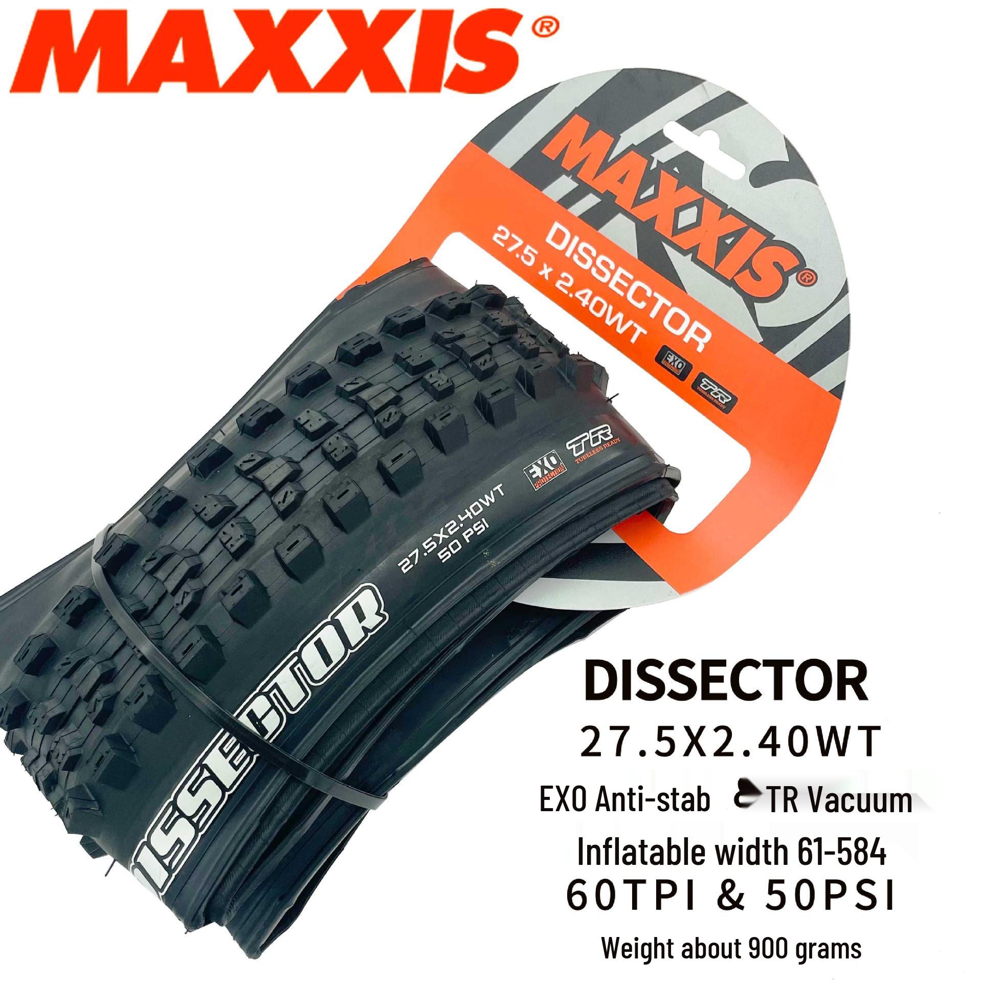 MAXXIS Dissector Double Layer 3C Folding Puncture-Resistant MAXXGRIP Tubeless Downhill Tire