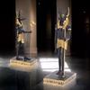 Estatua Egipcia de Anubis Coleccionables Figura Escultura de Personaje Místico Egipcio Decoraciones Modernas para el Hogar Centros de Mesa