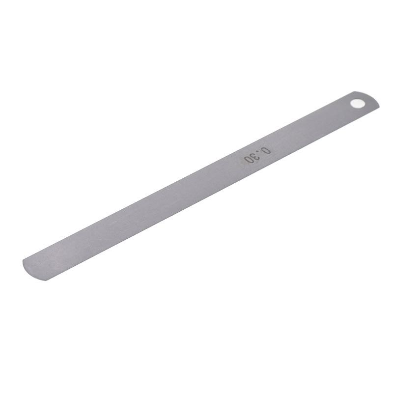 Shen Sai Feeler Gauge Blade 500mm - Valve/Thickness Gauge 0.05-0.20mm 10 pieces 0.80mm