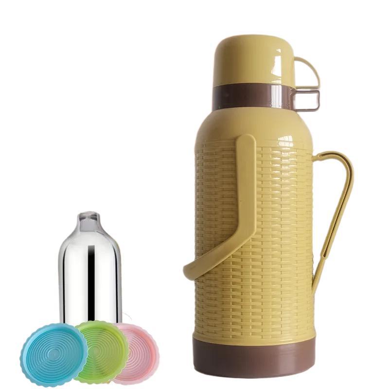 Large Glass Liner Thermos Flask for Home and Student Dormitory Use