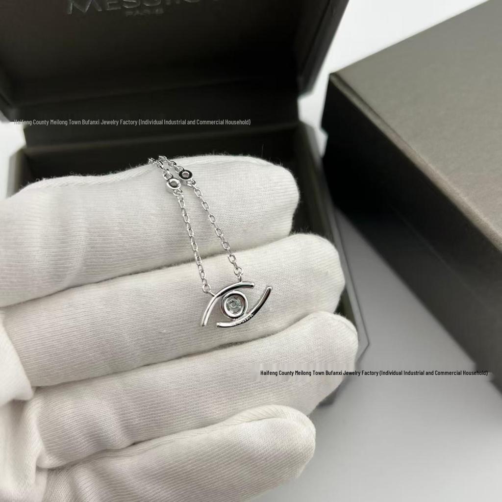 Messi Familienserie: Funkelndes Mind's Eye Diamant Halsketten- & Ohrring-Set