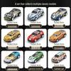 Children's Alloy Pull-Back Mini Racing Car Toy for Boys Ages 2-6