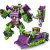 NBK Transformation Movie Toys GT Devastator Combination 6 In 1 Excavator Rescue Scraper Hook Action Figure Robot Car Model Kids