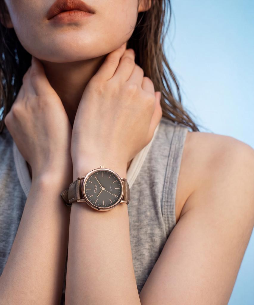 Sialeugo Sg-002-Rkh Caper Collection Women'S Leather Wristwatch