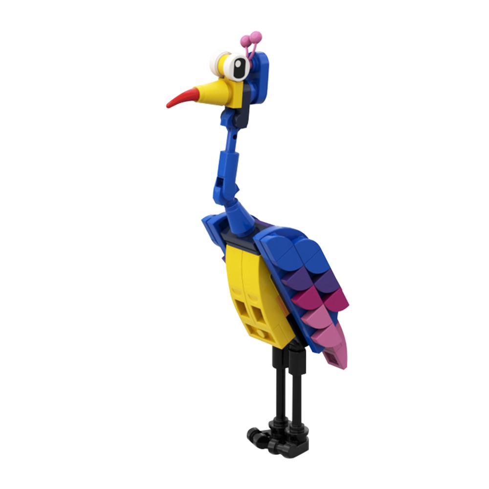 

Gobricks MOC Up Kevin The Bird Peluche Constructing Block Educational DO-IT-YOURSELF Playthings Flying Balloon House Kid Birthday Gift