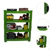 1/64 Car Garage Repair Shelves Auto Scene Architectural Buildings Accessory Props