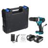 3 In 1 288V Brushless Electric Drill Screwdriver 20+3 Torque Variable Speed Cordless Hammer Impact Drill for 18V Battery