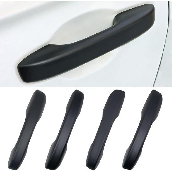 No Adhesive Snap-On Car Door Handle Cover Protector For Honda 11Th Gen Civic   2024 2025 2026, Accord CR-V HR-V  2024 2025 2026, Acura Integra ~2025