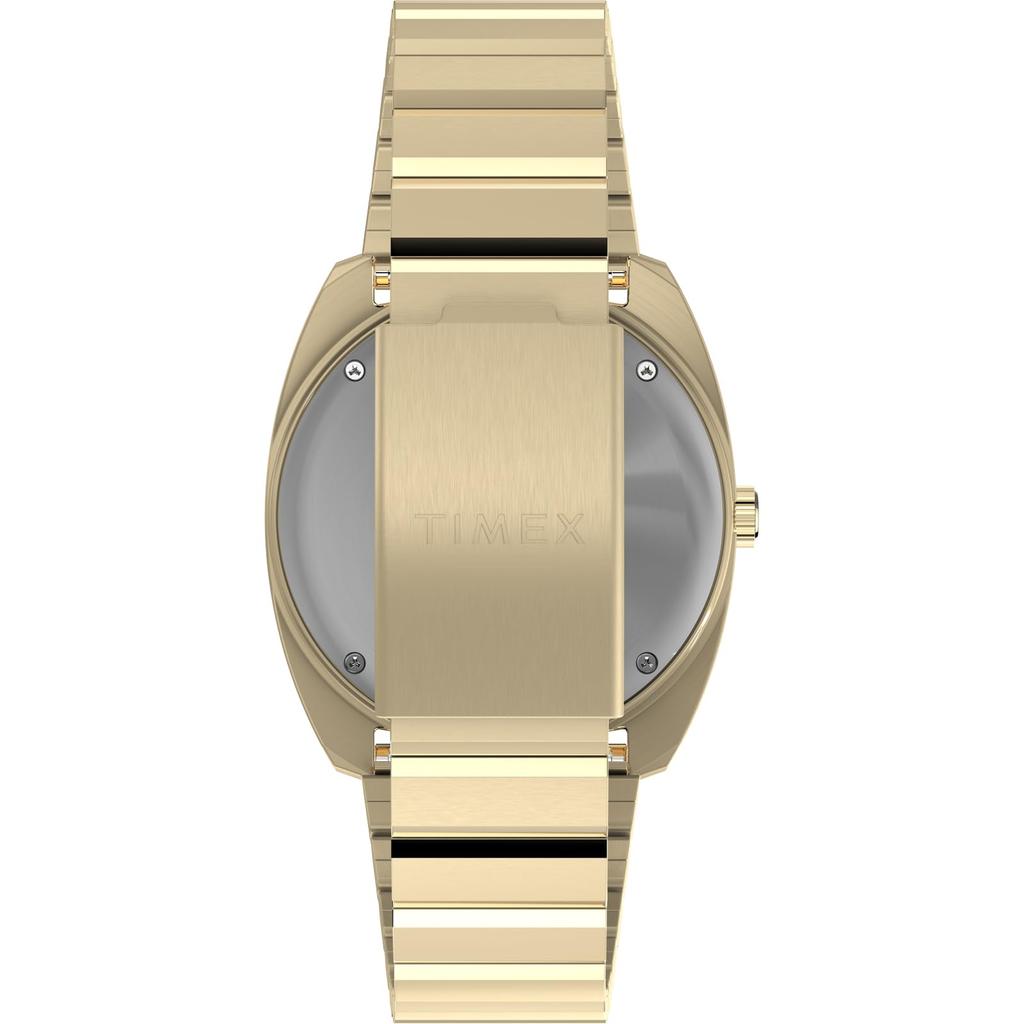 TIMEX Q Enigma TW2Y34400 Unisex Watch, Quartz Movement, 5 ATM Water Resistance, Plastic, Black Dial, Stainless Steel [Used]