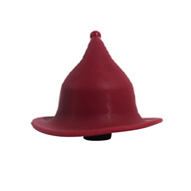 Champagne Corks Wine Stopper Preserver Hat Shaped Wine Saver Pump Silicone Wine Bottle Stopper Perfect for Wine Lover