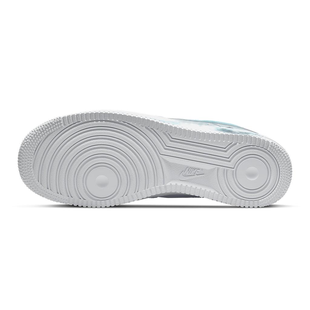 Nike Air Force 1 Abrasion Resistant Low top Skateboard Shoes Men's Cyan CW2288-111(Team683-)