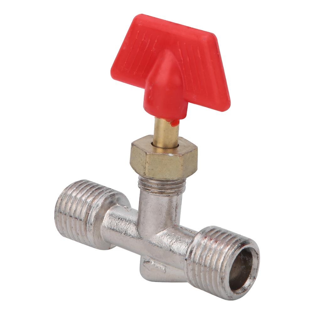 5 Pcs Needle Valve 1 4in Float Ball Valve Structure Spare Parts for Air Compressor less than br more than