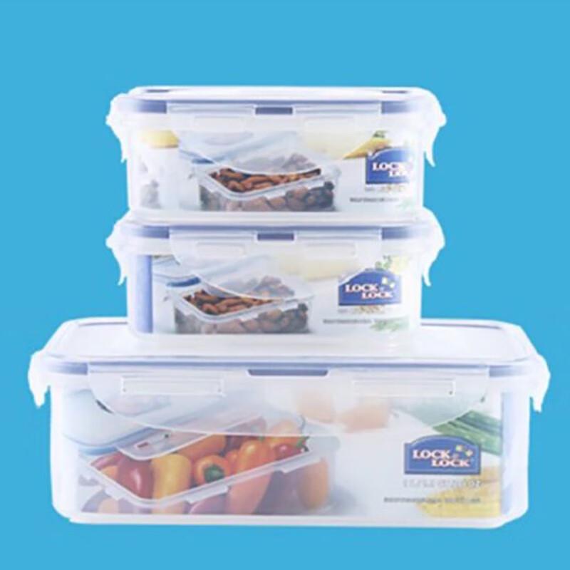 LocknLock Plastic Food Storage Container Set