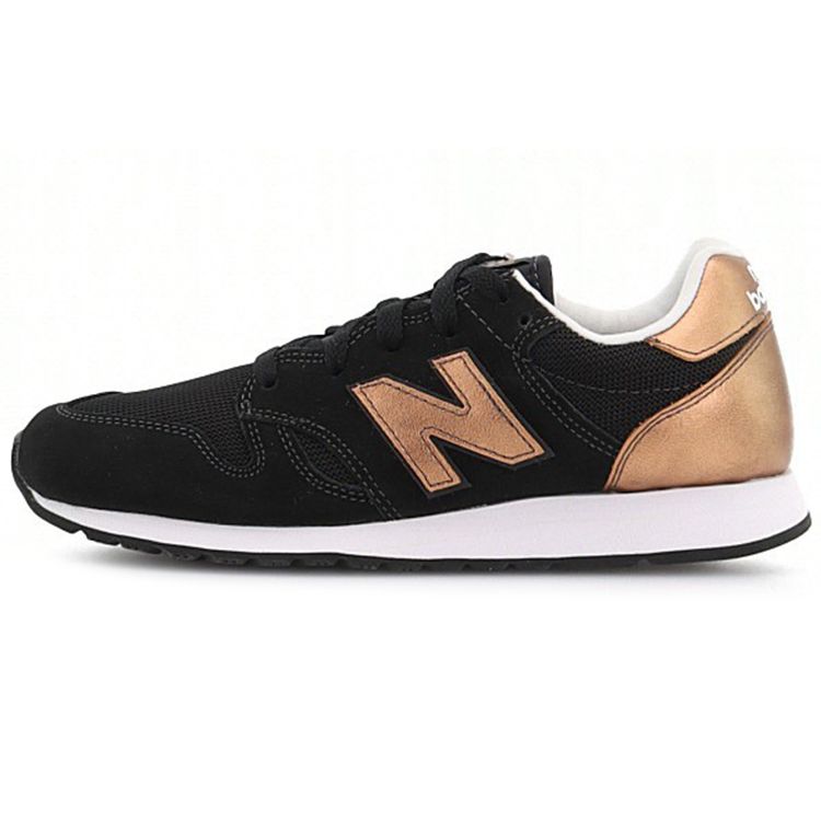 New Balance Nb 520 Breathable Fabric Low Top Running Shoes Women sneaker Black WL520SNC