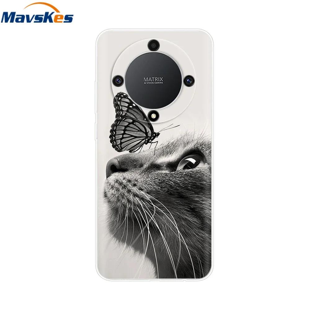 Phone Case For Honor X9A Case Silicone Soft Shockproof Fundas For Huawei Honor X9A Back Cover HonorX9A RMO-NX1 Clear Phone Cases