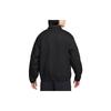 Nike Solid Color Woven Twill Loose Skateboard Work Jacket Unisex Jacket Black FQ0407-010