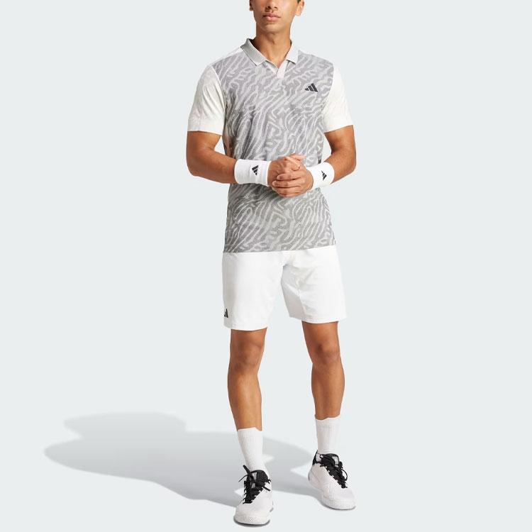 Adidas Tennis Airchill Pro Freelift Polo Shirt Men Polo Shirts Gray IV7147
