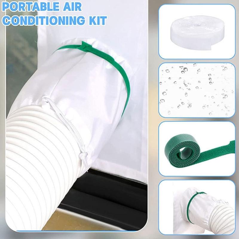 Energy Saving Window Seal Flexible Cloth Sealing Cloth Air Lock Window Seal Polyester Texture for Bedroom Window