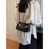 Simple small square bag women's new styling niche fashion trend pearl high-end casual versatile crossbody bag