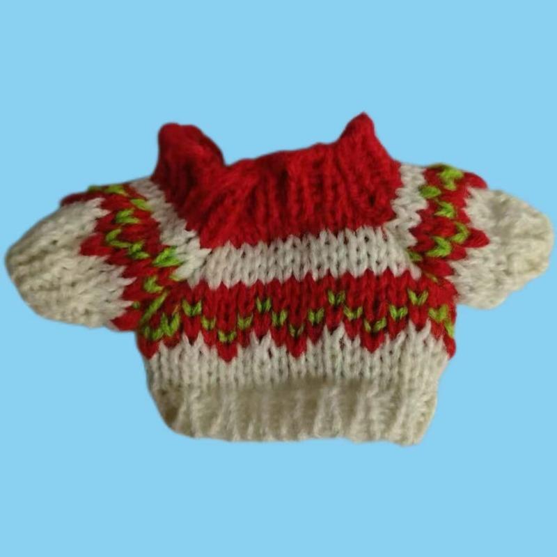 10Cm Baby Clothes Dog Clothes Replacement Sweater Doll Doll Accessories Cotton Doll Clothes