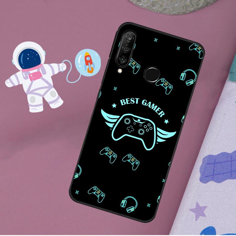 Eat Sleep Game Colorful For Huawei Nova 11i 7i 8i 12i 12s Y73 Y70 Y90 Y60 Y72 Y61 Y91 9 10 SE P40 Lite P30 Pro Case