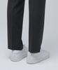 MUSINSA STANDARD Relaxed Tapered Hidden Banding Crop Slacks [Dark Gray]