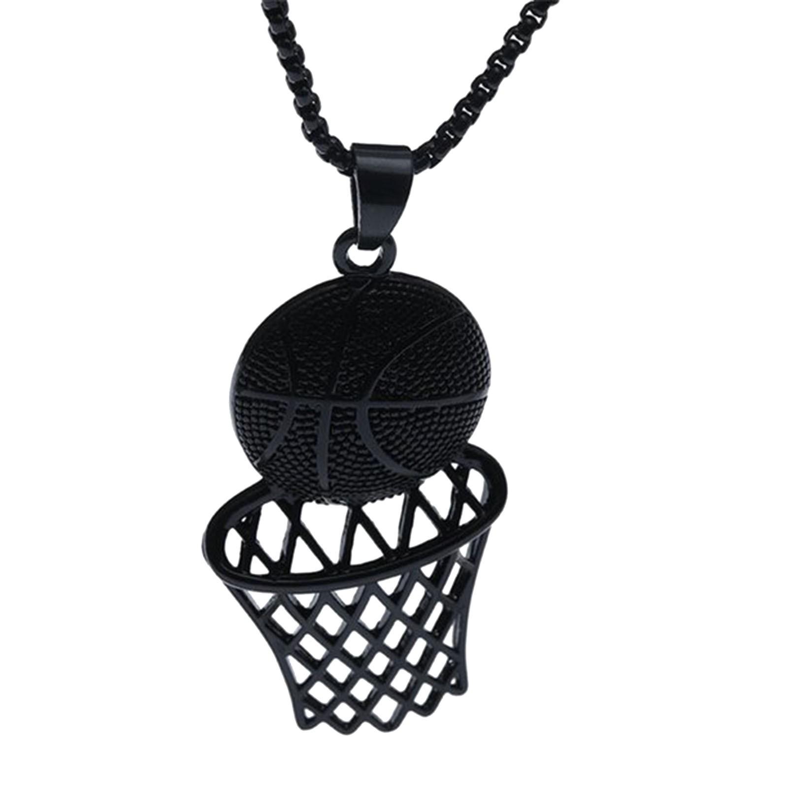 Boys Necklace Basketball Lovers Gifts Necklace For Boys Basketball Necklace One Size