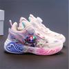 Girls' shoes, new autumn model, children's Labubu running shoes with lights, glowing girls' sports dad shoes, popular model