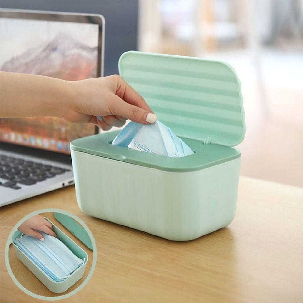 Plastic Dual-purpose Tissue Box Extractive Large Capacity Napkin Paper Case Refillable Seat Type/Wall Mounted Napkin Holder Car