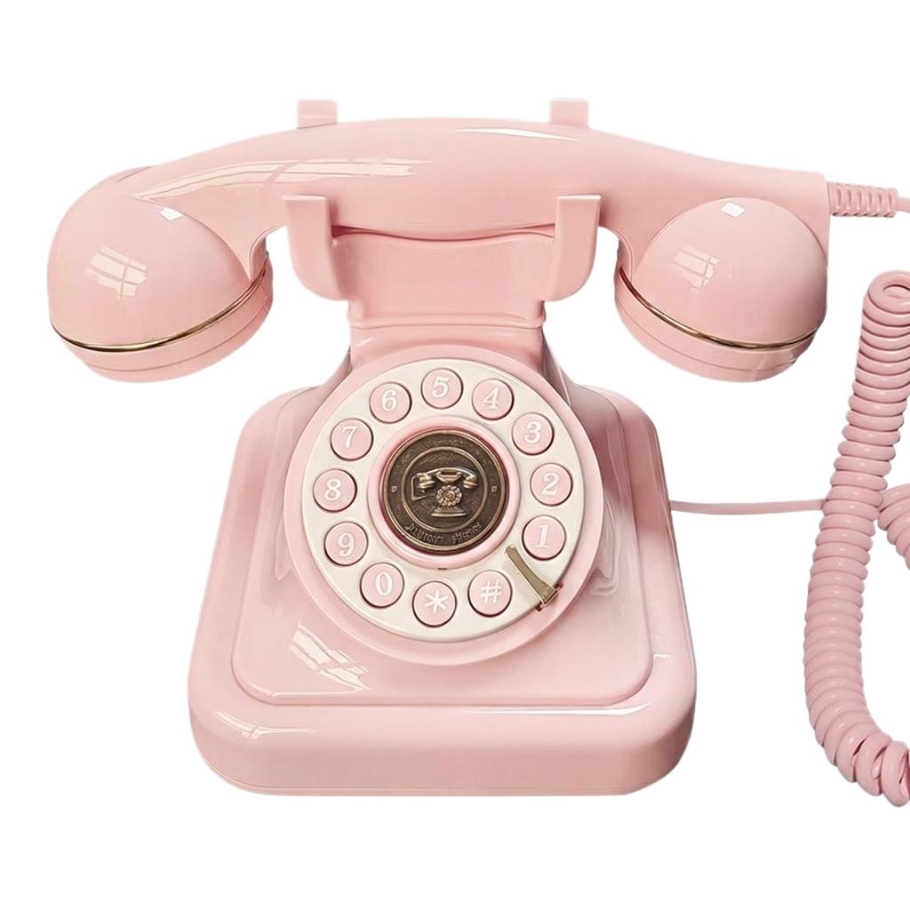 Vintage European Wired Landline Phone