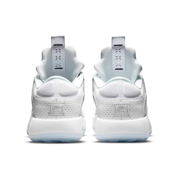 Air Jordan 35 Low Weiß Metallic Silber Herren Sneaker Schwarz CW2460-100