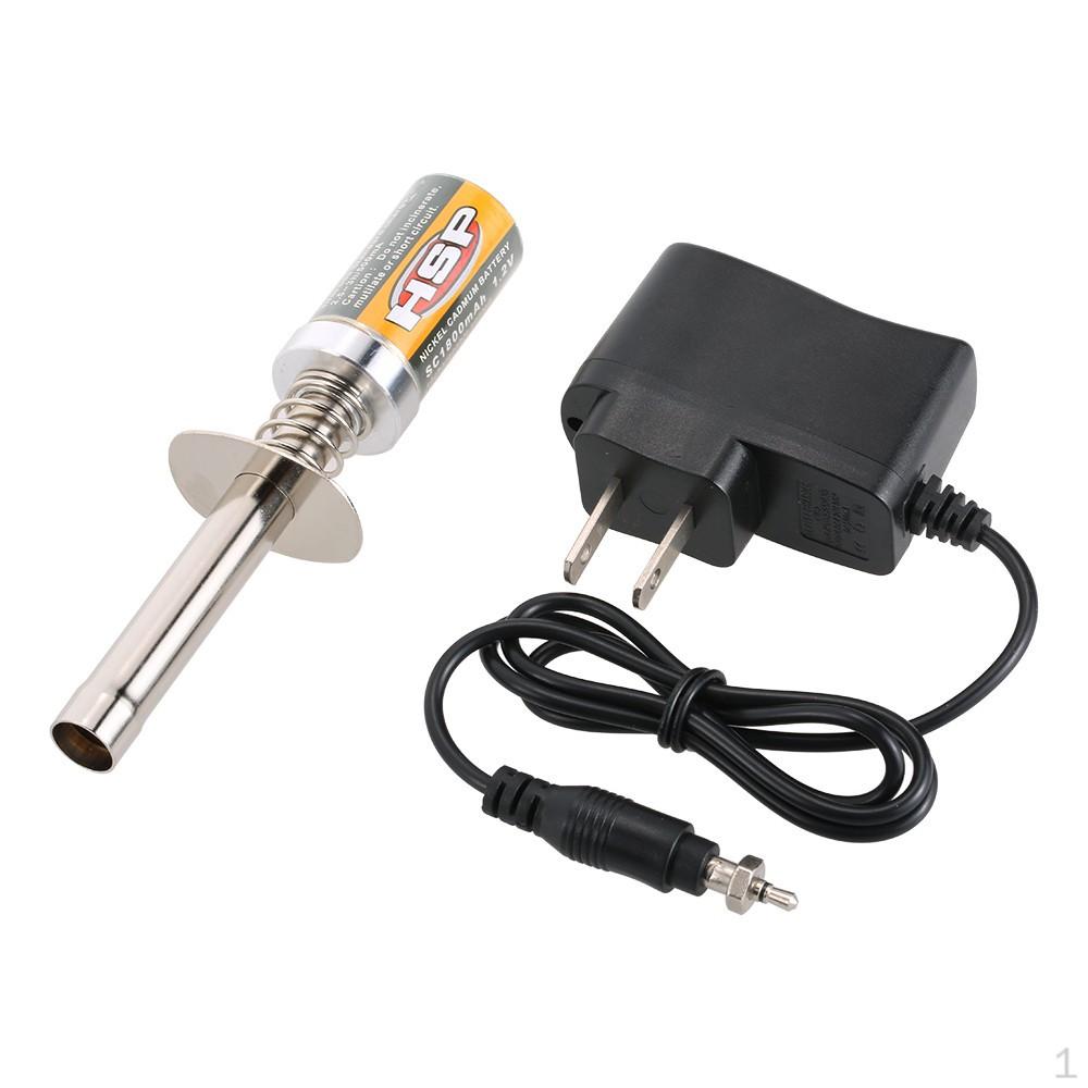 

Rechargeable Glow Plug Ignition With Charger(US Plug) for RC Car
