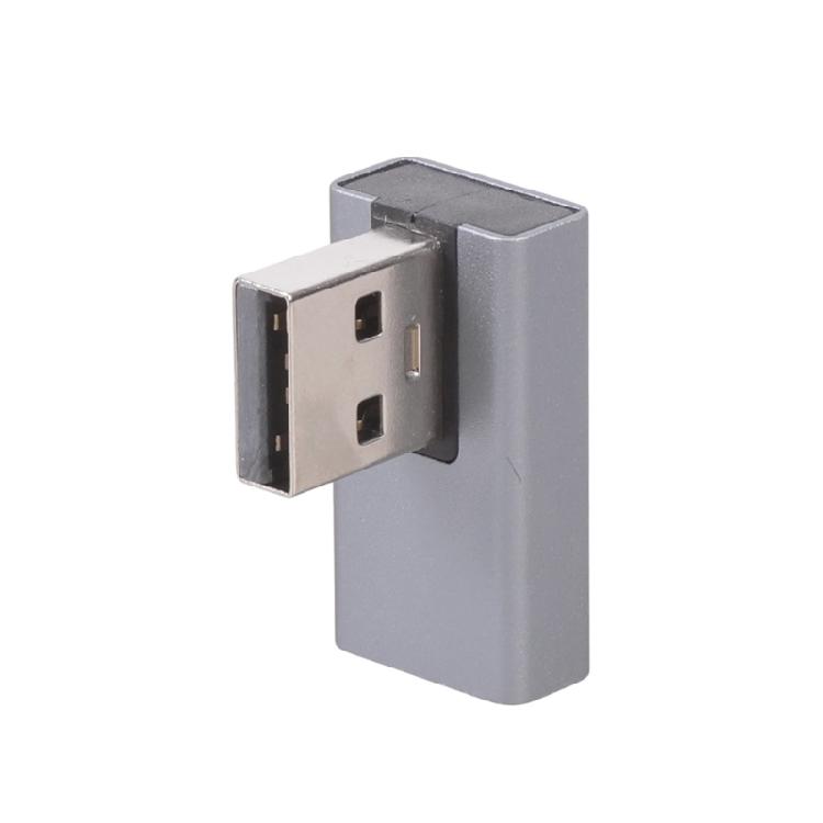 4Pcs 90 Degree USB3.0 Adapter Right Angled USB A Male To Female Converter Extender Connector for PC Laptop Expansion