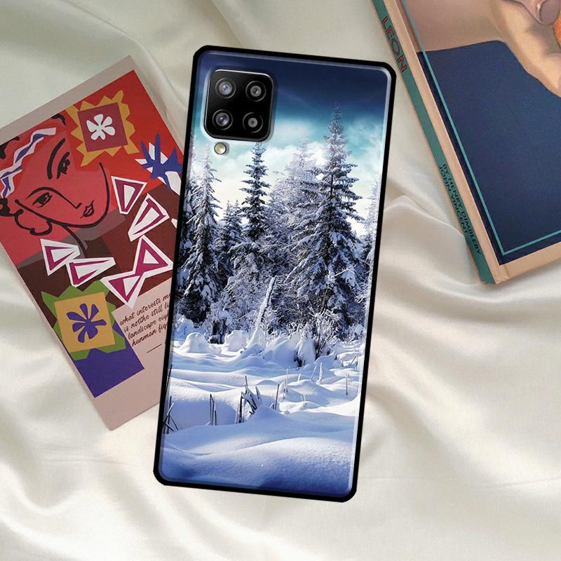 Landscape Winter Light Snow Case For Samsung Galaxy A56 A36 A06 A13 A53 A32 A12 A22 A52 A35 A26 A16 A55 A15 A54 A34 A14