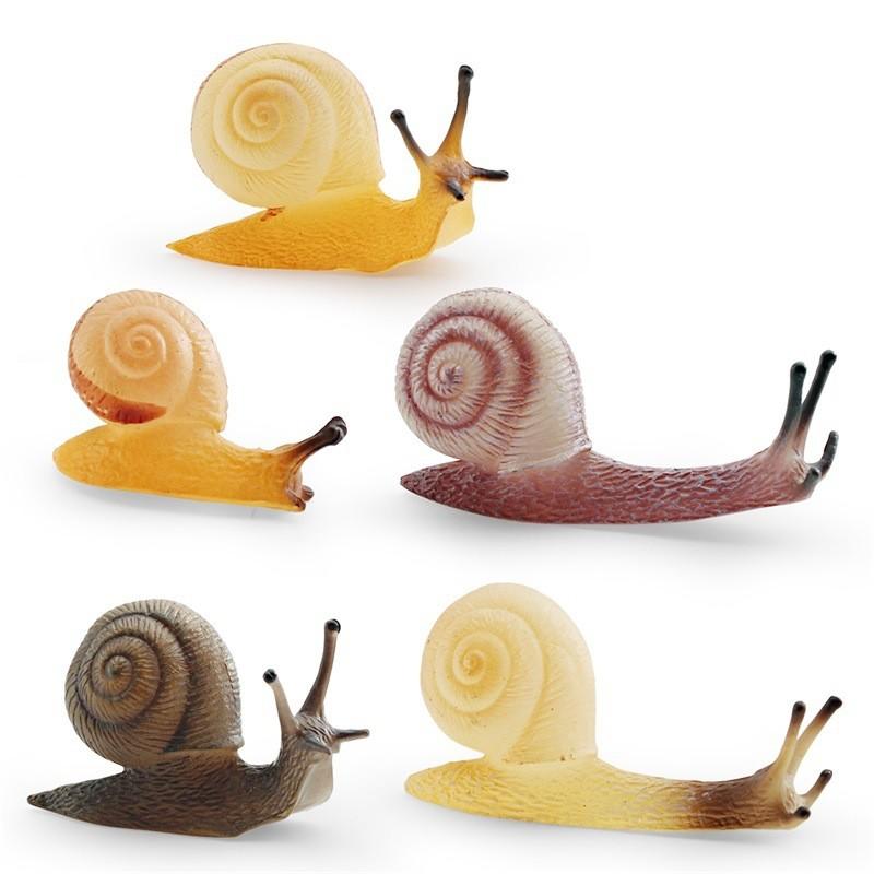 Vibrant Simulated Snail Figurines For Outdoor Garden And Indoor Home Decor