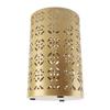 Umbrella Holder Round Rust Proof Stylish Hollow Copper Pattern Metal Umbrella Holder Bin for Home