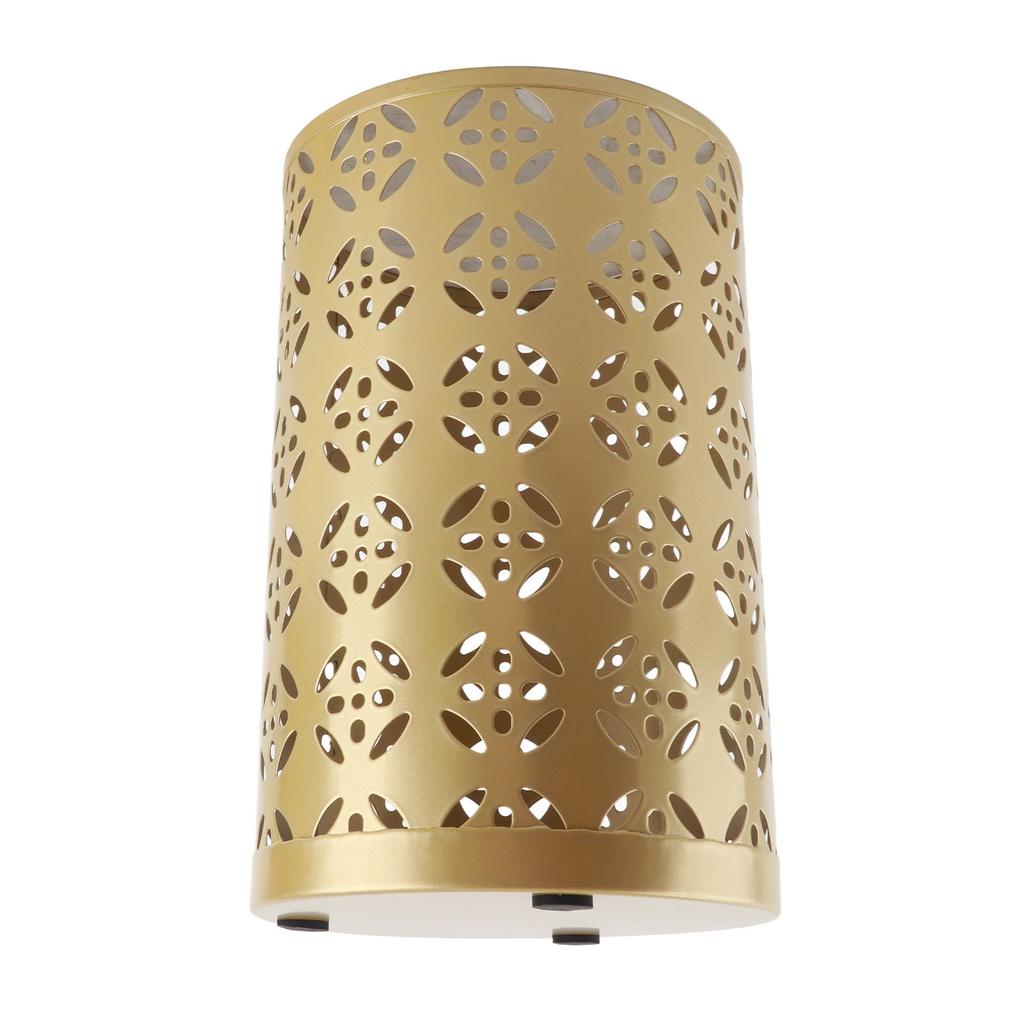 Umbrella Holder Round Rust Proof Stylish Hollow Copper Pattern Metal Umbrella Holder Bin for Home
