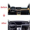 Potrivit pentru MG HS EHS 2025 2025 2026 Covoraș Bord Mașină Capac Bord Pad DashMat Parasolar Covor Protector Accesorii Piele