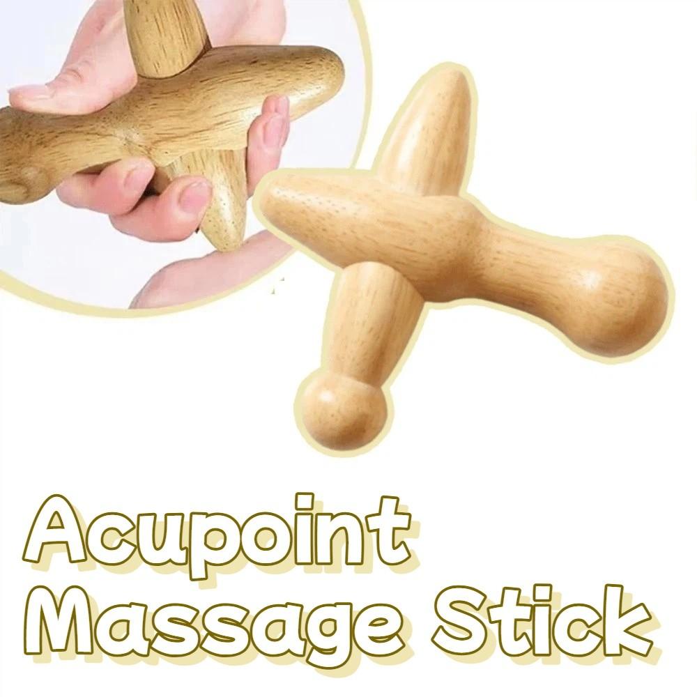Handheld Wooden Foot Massage Stick Wood Trigger Point Massager Full Body Relaxation
