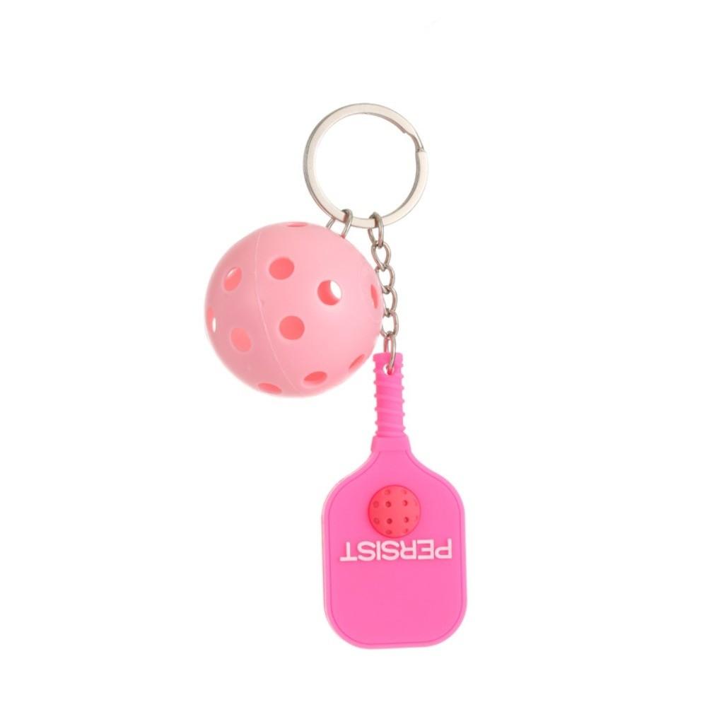 Detachable Fitness Series Pendant with Buckle Pickleball Key Holder  Bag Charm