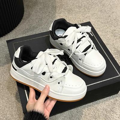 Mode Neue Damen Skateboard Brotschuhe Retro Nationaler Trend Sportschuh Windboard Damen Sneaker Schuhe für Damen Chaussure Homme