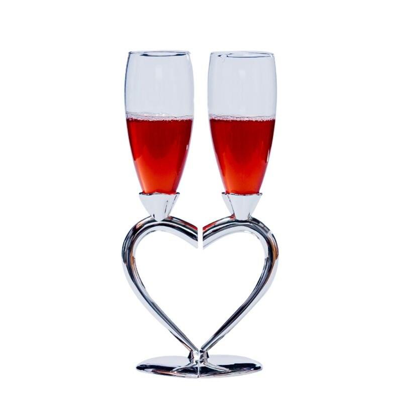 

Wedding Wine Glasses Handmade Bride and Groom Care Flute Accessories Wedding Valentine s Day Wine Glasses Valentine s Day Gift
