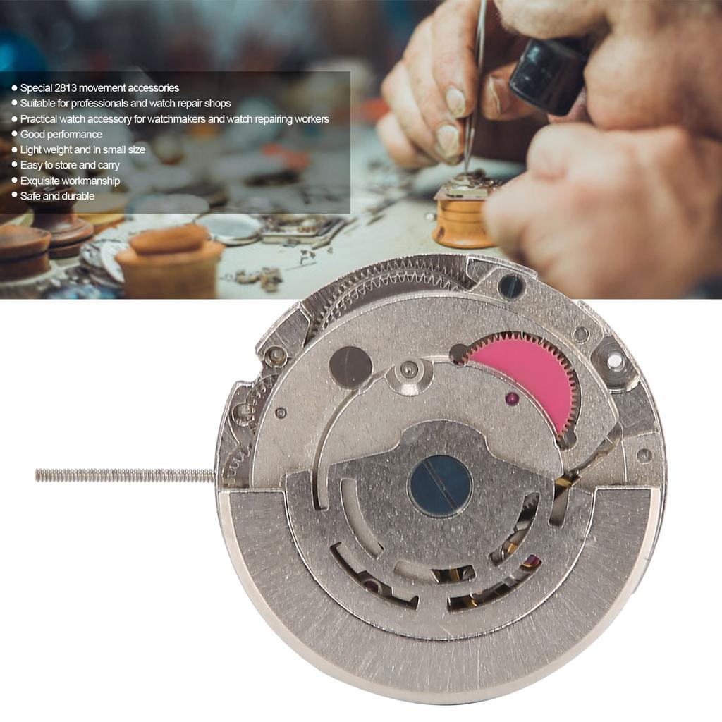 2813 Watch Movement Single Calendar Movement Watch Repair Replacement Accessory Parts