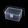 Hardware Parts Box, Large Rectangular Transparent Packaging Box, Small Object Storage Box, Covered Pp Plastic Tool Accessory Box.