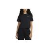 Nike Damski T-shirt NikeLab Solo Swoosh Czarny Damska Odzież Uliczna CV0560-010