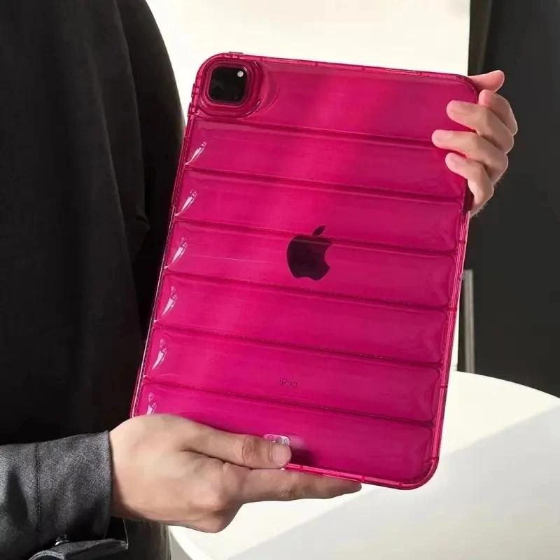 Pour Étui iPad 10ème 10 9 9ème 8ème 7ème Génération 10.2 5ème 6ème 9.7 iPad Pro 11 12.9 Pouces Mini 6 4 5 Coque Funda Pour Ipad Air 5 Étui iPad 6th 9.7 pink