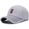 Korean Style Trendy Unisex Mesh Baseball Cap - Sun Protection Shade Hat & Fishing Duckbill Cap