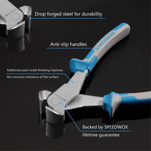 SPEEDWOX End Nippers, 185mm Long, Professional Hobby Beading Tool, DIY Cutting Tool, Professional Grade, Beginner-Friendly, for Home Repairs, Accessor